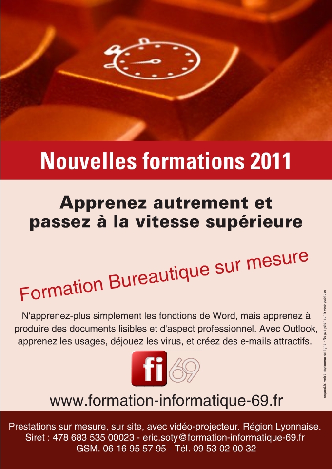 formation informatique 69