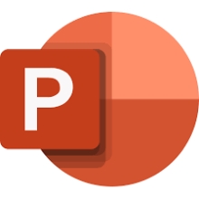 logo officiel microsoft PowerPoint 2019